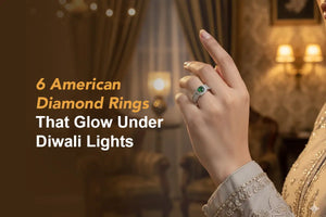 6 American Diamond Rings That Glow Under Diwali Lights