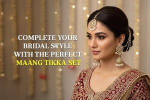 Complete Your Bridal Style with the Perfect Maang Tikka Set