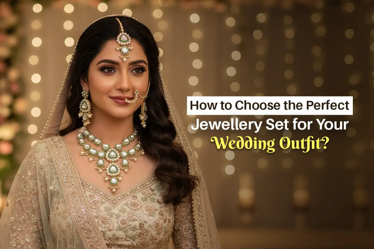 How to Choose the Perfect Jewellery Set for Your Wedding Outfit?