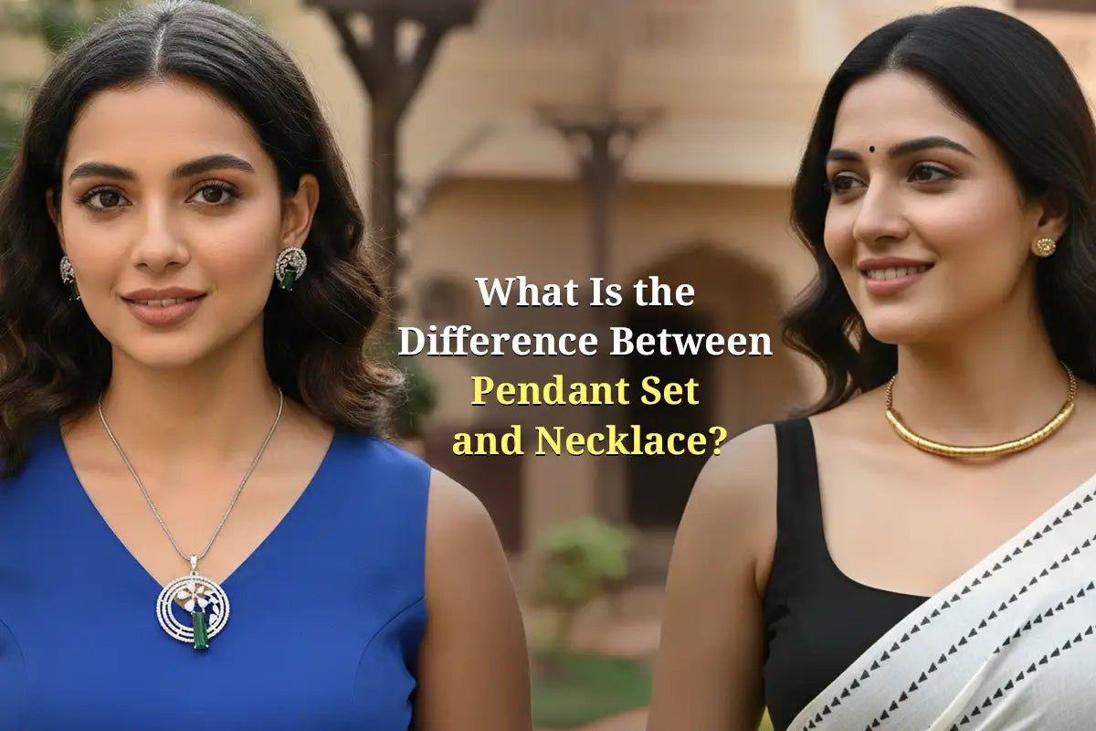 What Is the Difference Between a Pendant Set and Necklace?