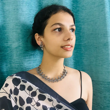 Oxidised Deer German Choker Set