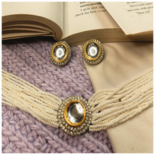 Multilayered Polki Choker Set