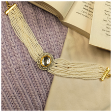 Multilayered Polki Choker Set