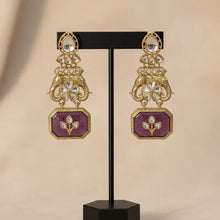 Nalina Long Kundan Earrings