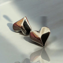 Silver Heart Earrings