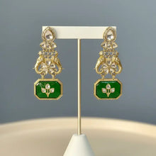 Nalina Long Kundan Earrings