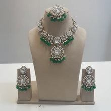 Nitya Green Kundan Semi- Bridal Set