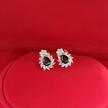 Teardrop Cubic Zirconia Pendant Set