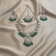 Nitya Green Kundan Semi- Bridal Set