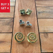 Set Of 3 Vogue Earrings