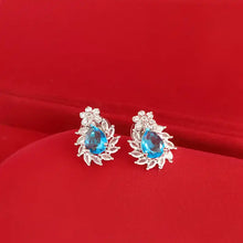 Teardrop Cubic Zirconia Pendant Set