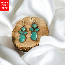 Monalisa Green Stone Earrings