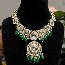 Nitya Green Kundan Semi- Bridal Set