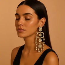 Advika Long Dangle Earrings