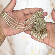 Shravya Kundan Pearl Choker Set