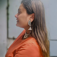 Urmi Silver Oxidised Choker Set