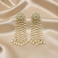 Nayra Big Pearl Chandbali Earrings