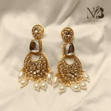 Yuvrani White Kundan Heritage Semi-Bridal Set