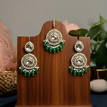 Nitya Green Kundan Semi- Bridal Set