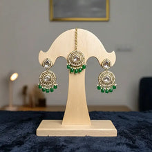 Nitya Green Kundan Semi- Bridal Set