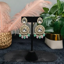 Nitya Kundan Semi- Bridal Set-Pastel