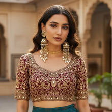 Kavya Kashmiri Gold Earrings