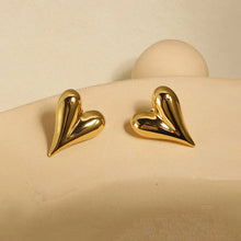 Anti Tarnish Heart Themed Earrings