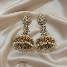 Ritika Royal Gold Kundan Earrings