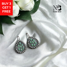 Saanjh Pachi Kundan Replica Earrings