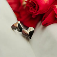 Silver Heart Earrings