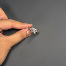 Aurora Silver Plated Stone Ring