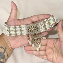 Shravya Kundan Pearl Choker Set