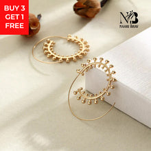 Retro Vintage Hoop Earrings