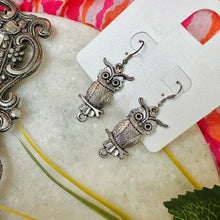 Vintage Owl Elegant Earrings