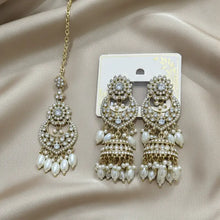 Ruhi Kundan Jhumka MaangTikka Set