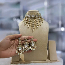 Manasa Polki Choker Necklace Set