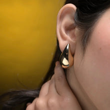 Chunky Dome Drop Earrings