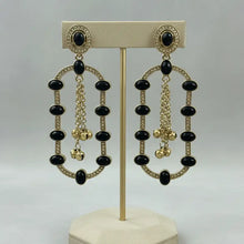 Rashi Stone Dual Dangle Earrings