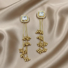 Diya Kashmiri Polki Ghungroo Earrings