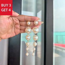 Statement Pearl Drop Earrings