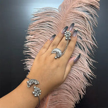 Soma Oxidised Bracelet With Ring