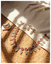 Anjana American Diamond NeckSet - Blush Pink