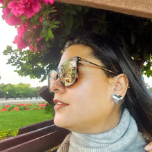 Silver Heart Earrings