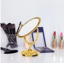 Gold Plated Aesthetic double sided Mirror