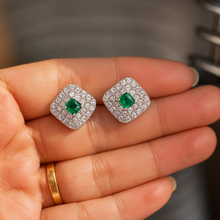 Luxe Square AD Stud earrings