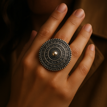 Nirja Antique Silver Ring