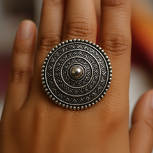 Nirja Antique Silver Ring