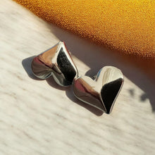 Silver Heart Earrings