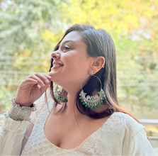 Aafreen Hoop Jhumkas