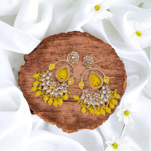 Royal Radiance – Kundan Chandbali Earrings